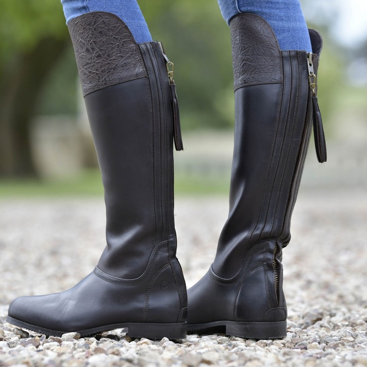 Actual product image Dublin Bottes de campagne en cuir Nore imperméables unisexes pour adultes (35.5)