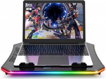 Actual product image Spirit Of Gamer Cooling Pad RGB Airblade 1200 Juodas