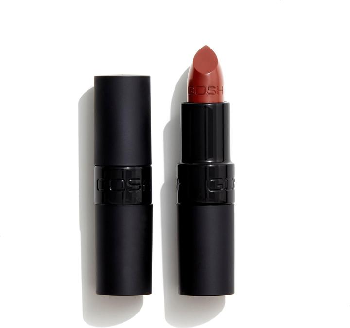 Actual product image Gosh Copenhagen Velvet Touch Lipstick 013-Matt Cinnamon 4 gr (013 Matt Cinnamon)