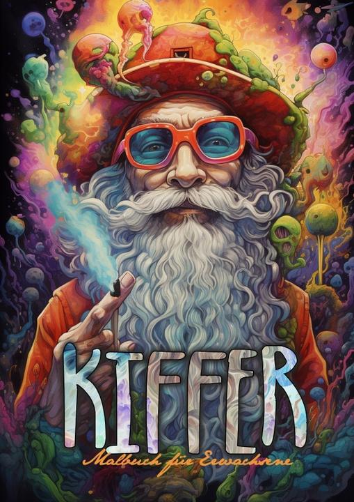 Actual product image Publishing:Stoner colouring book for adults