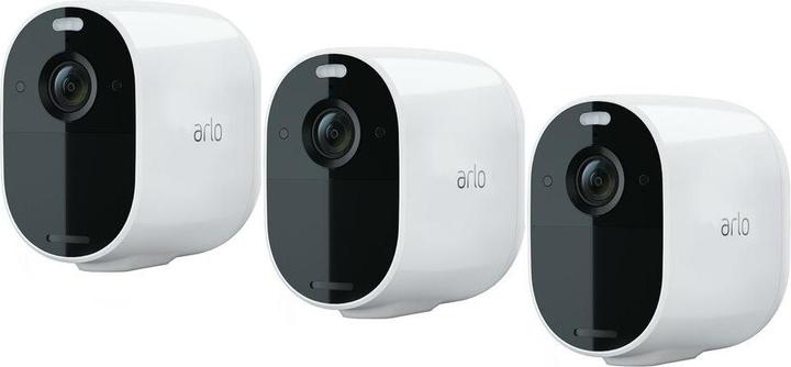 Image du produit Arlo Essential Spotlight, pack de 3 caméras, blanc (1920 x 1080 Pixels)