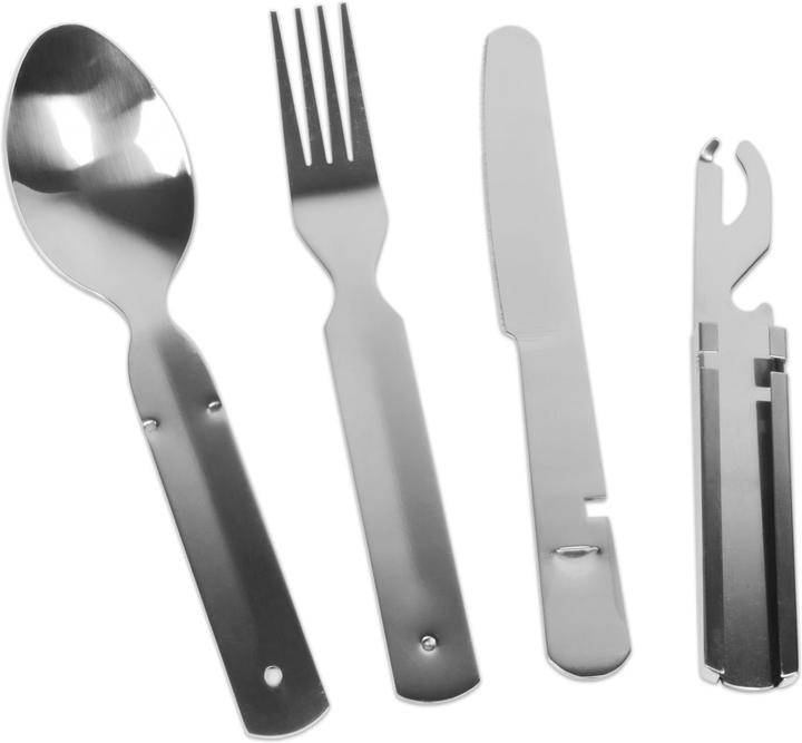 Actual product image Normani BW Camping Crockery Set Cookware and BW Cutlery