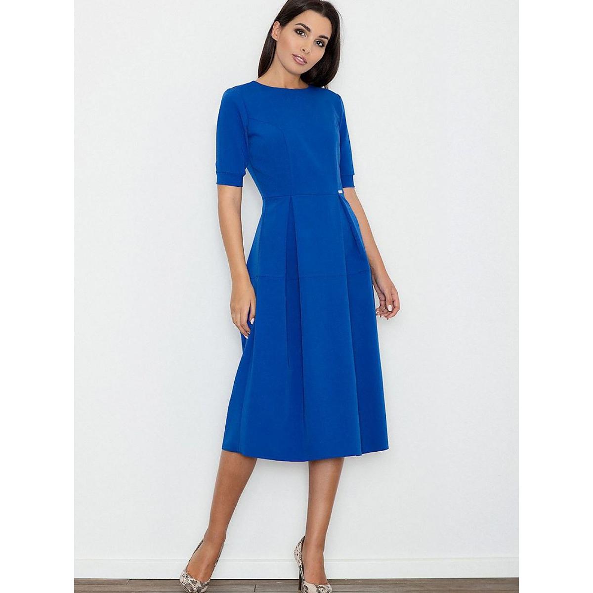 Figl, Damen, Kleider, Alltagskleid, Blau, (XL)