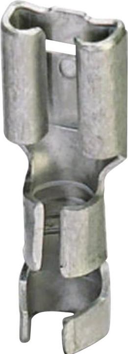 Produktbild Phoenix Contact Flachsteckhülse Steckbreite: 6.3 mm Steckdicke: 0.8 mm 180 ° Unisoliert Metall 3240159 100 St.