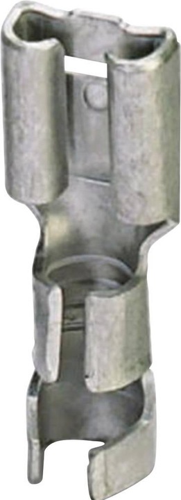 Actual product image Phoenix Contact Flat receptacle plug width: 6.3 mm plug thickness: 0.8 mm 180 ° Uninsulated metal 3240159 100 pcs.