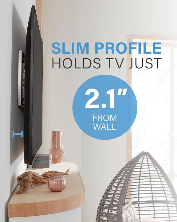 Actual product image Sanus Wall mount VLT7 Advanced Tilt Premium - black (Wall, 68 kg, 42" - 90")