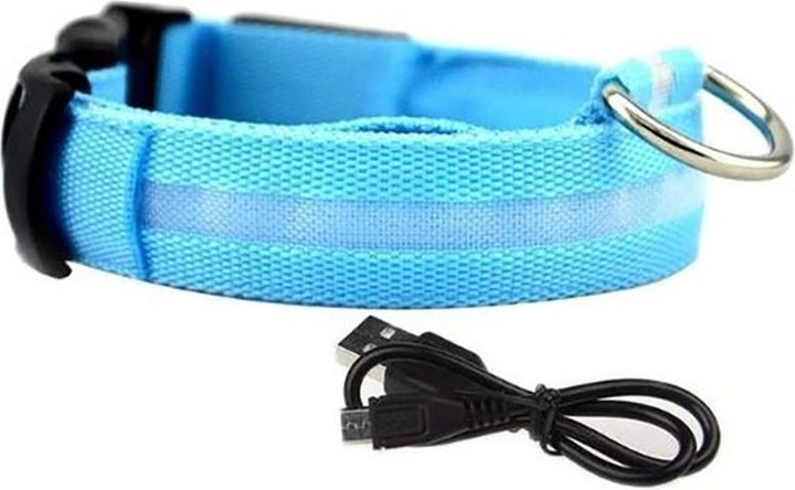 Produktbild Cbx Aufladbares LED-Hundehalsband Grösse XL - 53-57cm (XL, Hund)