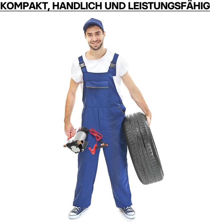 Produktbild Wiltec Bio Dieselpumpe 12V 150W 40l/min Heizölpumpe selbstansaugend Absaugpumpe