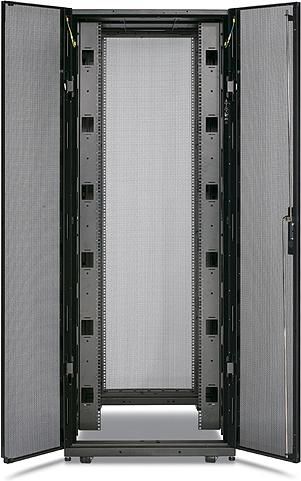 Produktbild APC NetShelter SX 45U 750mm Wide x 1070mm Deep Enclosure with Sides Black (45 HE, 19 Zoll Rack)