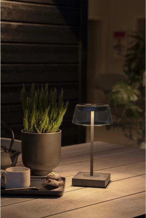 Actual product image Konstsmide Table lamp Scilla USB, Black (110 lm)