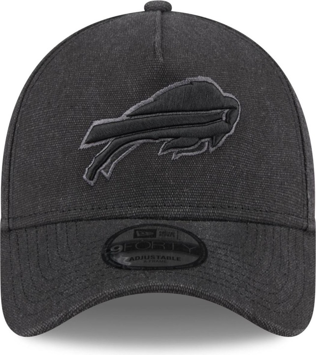 Produktbild New Era A-Frame Trucker Leinen Cap - Buffalo Bills schwarz (One Size)
