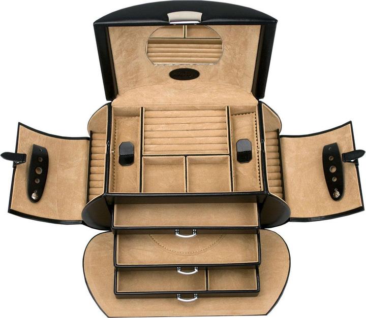 Produktbild Windrose Schmuckkästchen Merino 12 - Schwarz