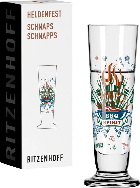 Produktbild Ritzenhoff Schnapsglas Heldenfest (0.52 dl, 1 x, Schnapsgläser + Shotgläser)