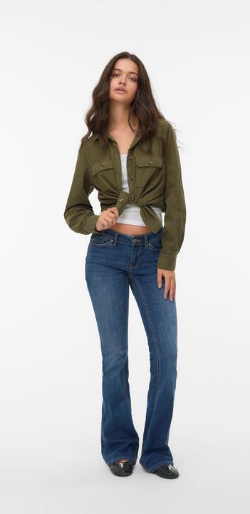 Actual product image Vero Moda VMSIGI Niedrige Taille Ausgestellt Jeans Ausgestellt (34)