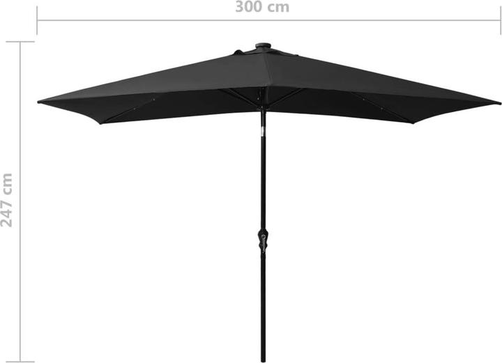Actual product image vidaXL Sonnenschirm (2 m)