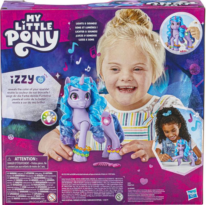 Produktbild My Little Pony Entdecke dein Ponyfunkeln Funkelspass Izzy Moonbow