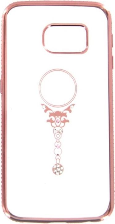 Image du produit OEM Etui TPU Bling Beauty pour Samsung S6 Edge - or rose (Samsung Galaxy S6 Edge+)