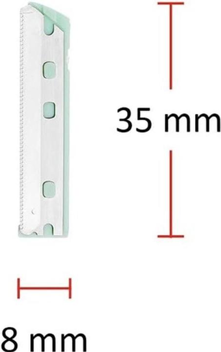 Image du produit Steinbach Lot de 4 lames de rechange pour rasoir facial (4x)