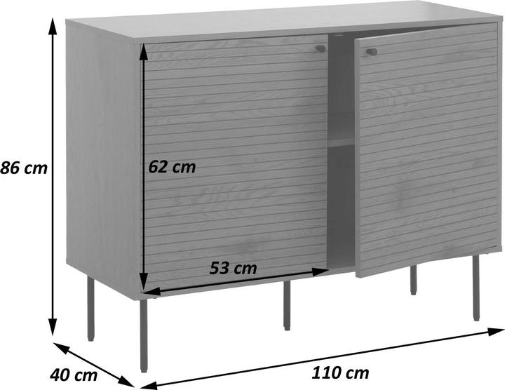 Produktbild MCW N78-S (90 x 43 x 86 cm)