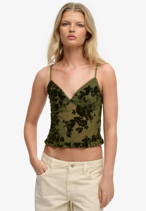 Produktbild Superdry Damen Mesh-Top mit Florprint (S)