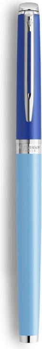 Produktbild Waterman Füllfederhalter Hemisphere Blocking F (Blau und Silber, 1 x)