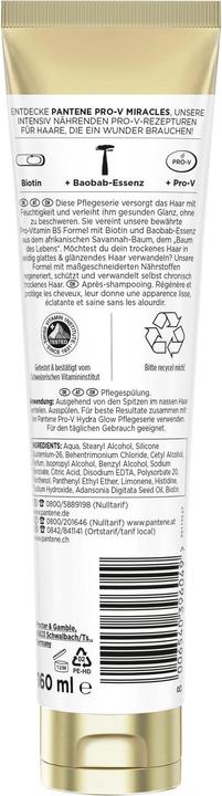Actual product image Pantene Hair Conditioner Miracles Hydra Glow 160 ml (160 ml)