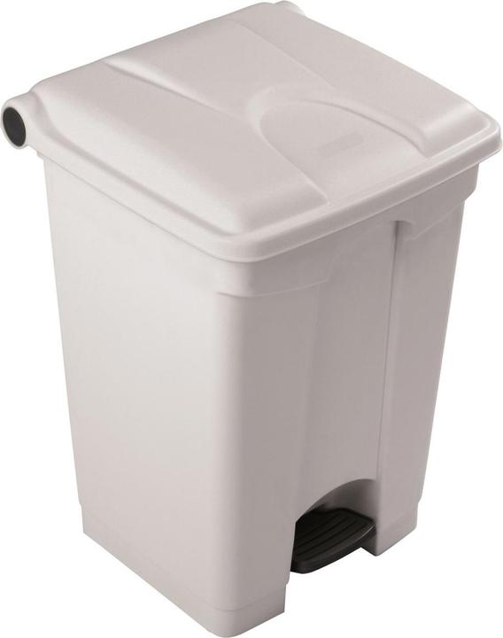 Produktbild Linum Tretabfalleimer rechteckig weiss 45lt 41x40cm H60cm (45 l)