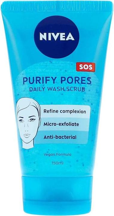 Produktbild NIVEA Clean Deeper Daily Wash Scrub (Reinigungspeeling, 150 ml)