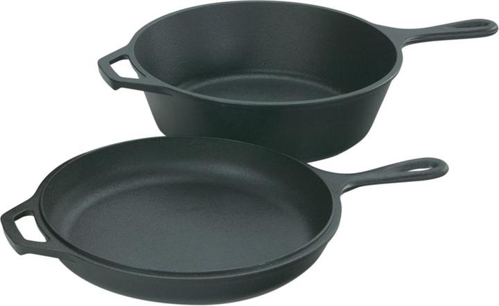 Image du produit Lodge Cocotte fonte avec manche 3l (25.50 cm, Ensemble de casseroles et de poêles de cuisson, Fonte)