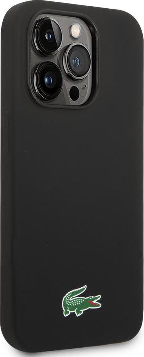 Image du produit Lacoste LCHMP15LSLOK iPhone 15 Pro 6.1" czarny/black hardcase Silicone MagSafe (Apple iPhone 15 Pro)