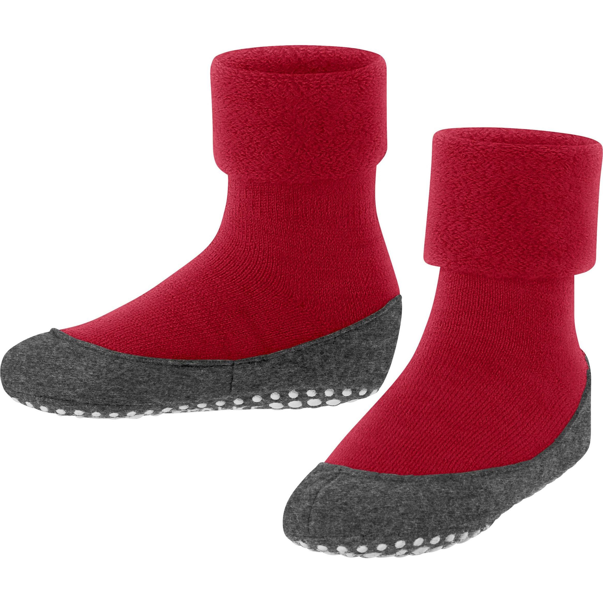 Falke, Jungen, Hausschuhe, Cosyshoe Teens Kinder Hausschuhe, Rot, (33)