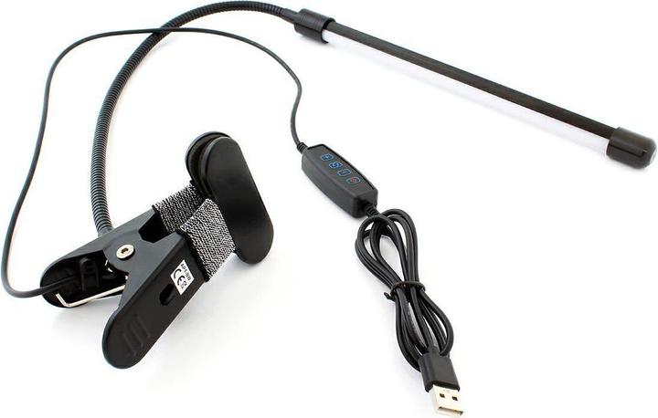 Image du produit ATL Telecom Ltd ZD20A Lampe de table à LED avec clip (350 lm)