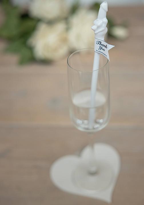 Produktbild S-Line Bride Straws - White
