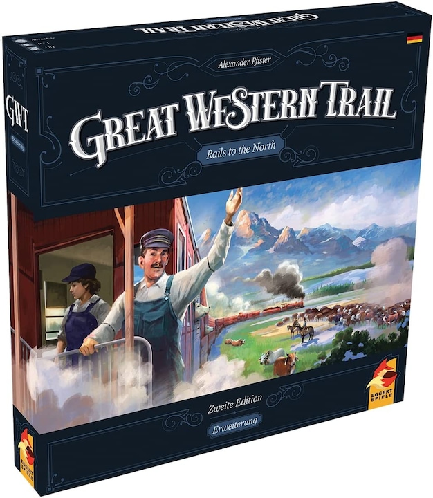 Produktbild Asmodée Great Western Trail Rails to the North (Deutsch)