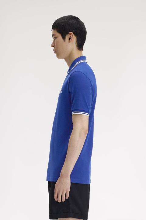Image du produit Fred Perry Polo à double bande (S)