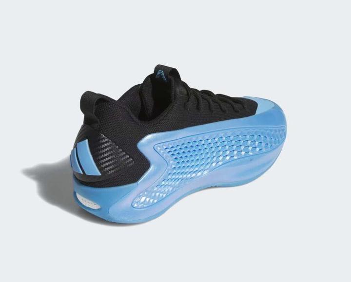 Actual product image Adidas NBA Anthony Edwards 1 Low Nick's Gift Blue Men's Sports Shoes - JQ6139 (44 2/3)