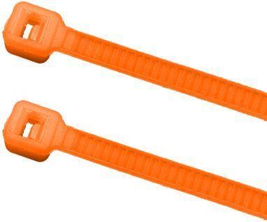 Actual product image Tecline Kabelbinder, orange, 160 x 2,5 mm VPE: 100 Stück (100 pcs.)
