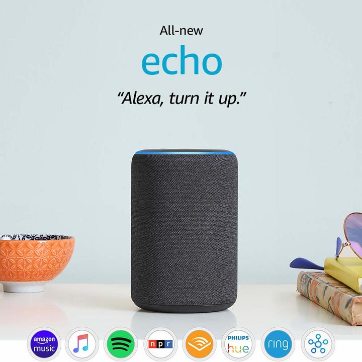Actual product image Amazon Echo (Amazon Alexa)