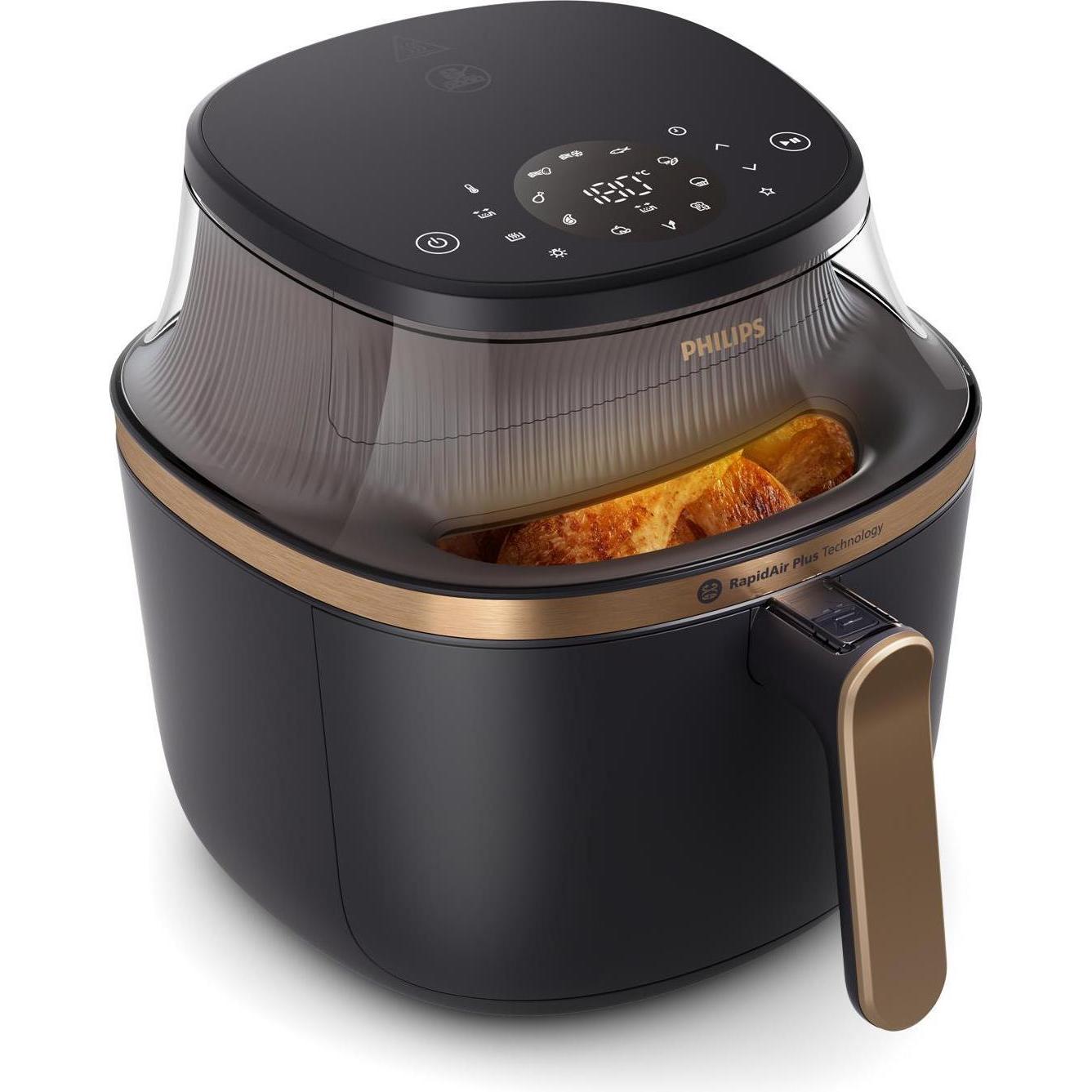 Philips 3000 Serie Airfryer, Friggitrice, Nero