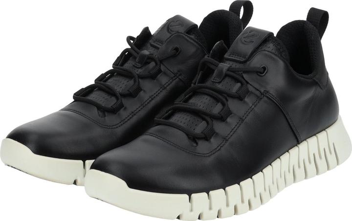 Immagine prodotto Ecco Herren Schnürschuhe Sportlich Gummisohle schwarz (40)