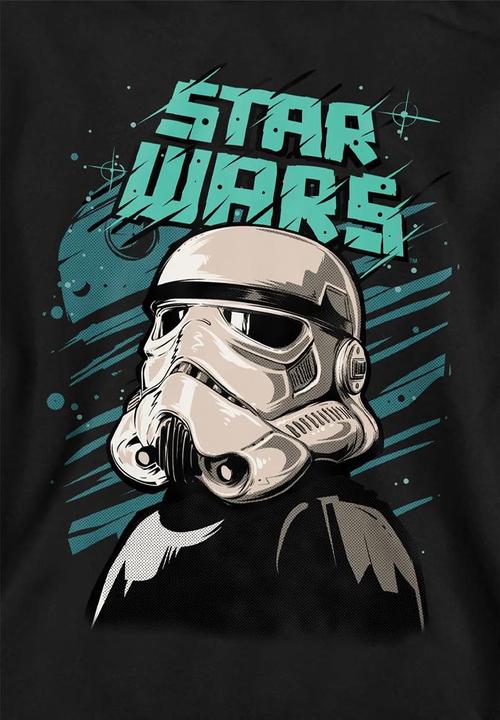 Actual product image Star Wars Childrens/Kids Street Glare Stormtrooper Hoodie (116)