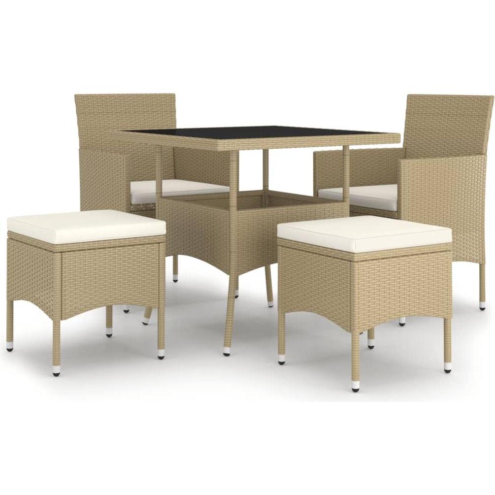 VidaXL, Gartentisch + Balkontisch, Timothy (80 cm)