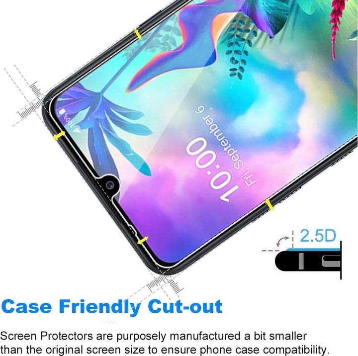 Actual product image Screenguard LG G8X ThinQ bulletproof glass protective film Case Friendly Design (1 pcs., G8X ThinQ)