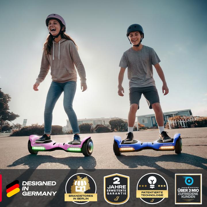 Produktbild Bluewheel 6,5" Premium Hoverboard HX720 Hoverboard (12.50 km/h, 250 W)