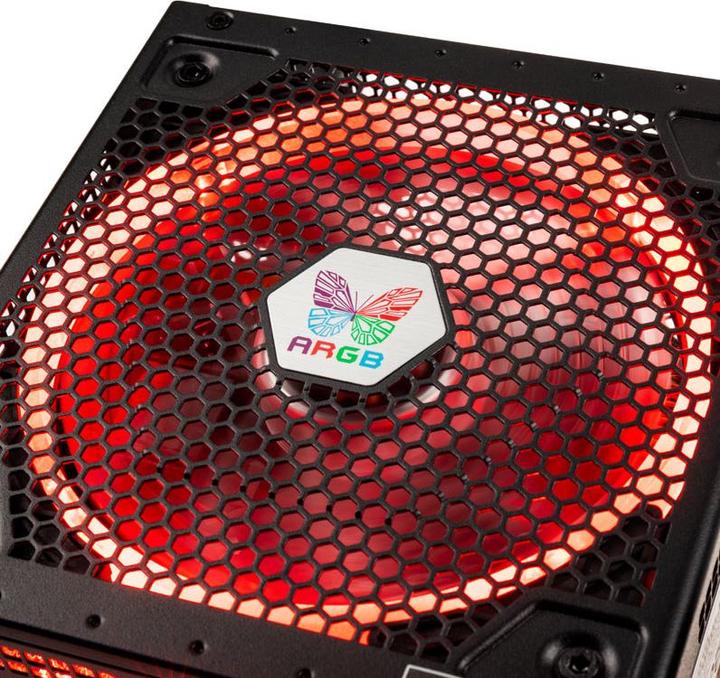 Actual product image Super Flower Leadex III Gold ARGB Pro Power Supply - 80 PLUS Gold, modular, 650 Watt (650 W)