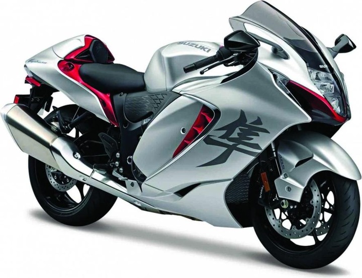 Maisto Metallmodell Suzuki Hayabusa 2022 Motorrad 1/12