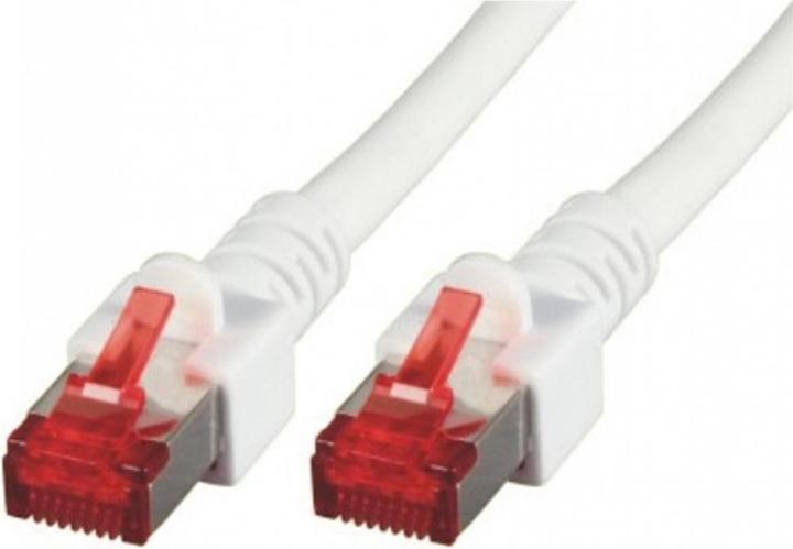 Image du produit M-Cab CAT6-S/FTP-PIMF-LSZZH-3.00M-Whi (S/FTP, CAT6, 3 m)