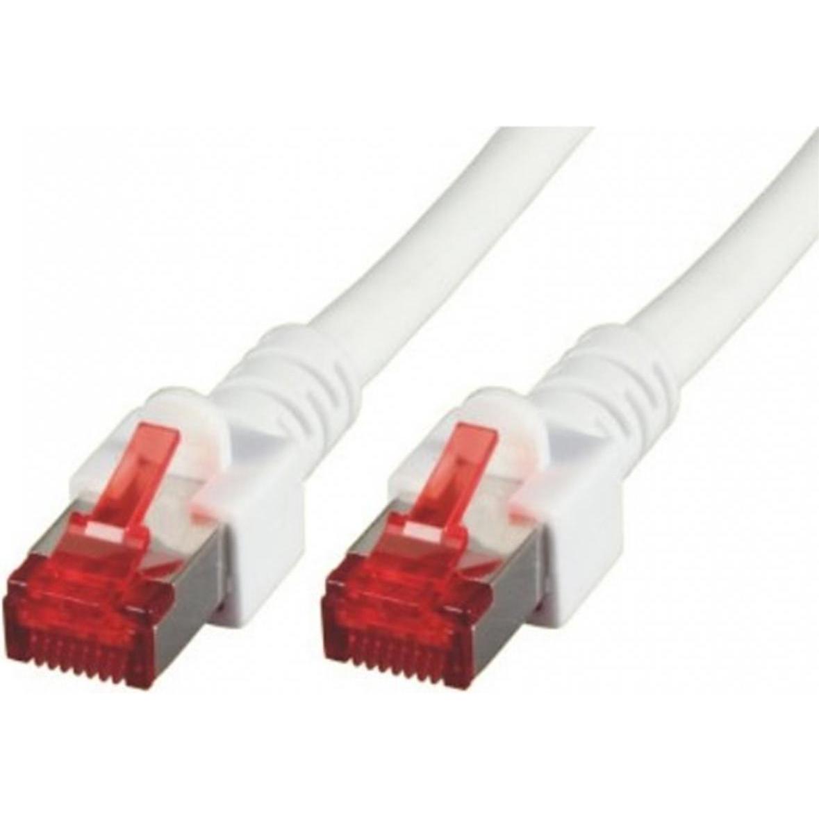 Thumbnail - M-Cab CAT6-S/FTP-PIMF-LSZH-3.00M-Whi (S/FTP, CAT6, 3 m), Netzwerkkabel