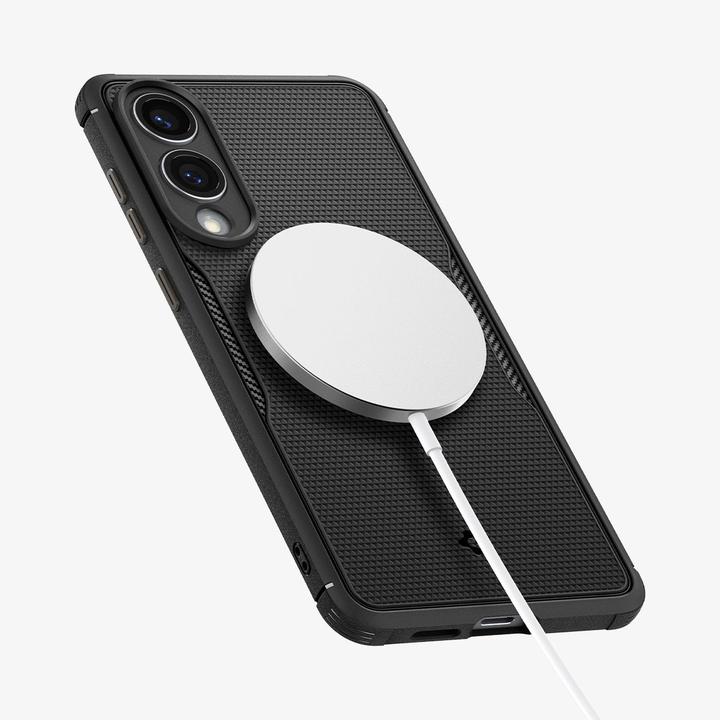 Image du produit Spigen - Core Armor MagSafe - Samsung Galaxy S25 Edge - Matte Black (Samsung Galaxy S25 Edge)