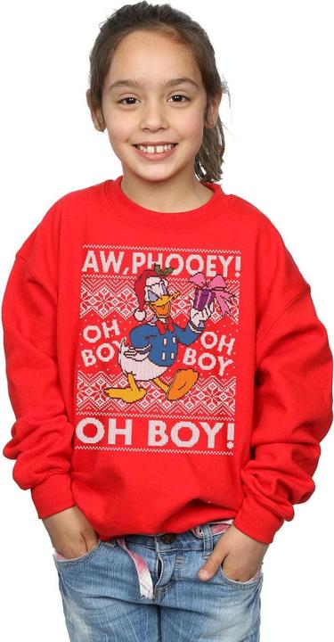 Image du produit Disney - Sweat DONALD DUCK CHRISTMAS FAIR ISLE - Fille (152, 158)